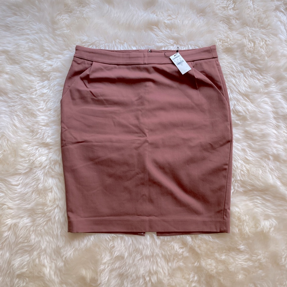 Express Pencil Skirt Mauve Size 10